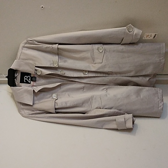 Tan  Trench Coat light weight NWT - Picture 4 of 5